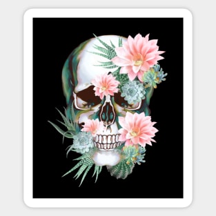 Floral Skull 23 Sticker